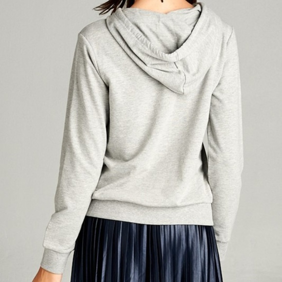 Sequin Heart Hoodie - Picture 4 of 5